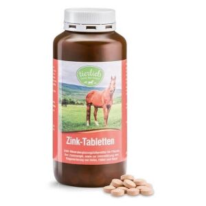 TIERLIEB Organic zinc for the horse (500 tabl) - Viking Supplements