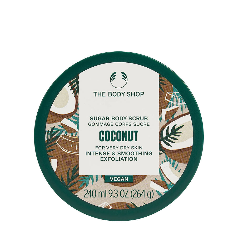 Gommage corporel à la noix de coco The Body Shop (240 ml) - Viking Supplements