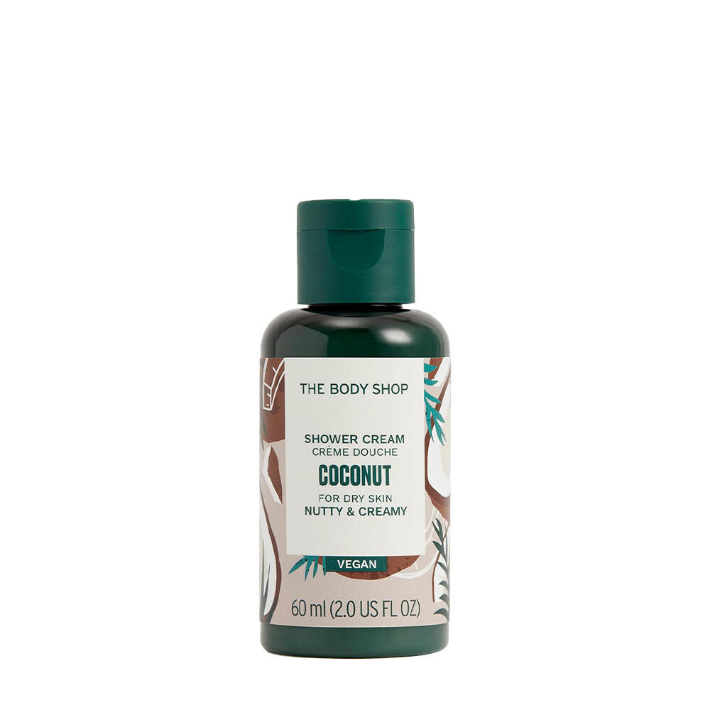 Crème de douche à la noix de coco The Body Shop (60 ml) - Viking Supplements
