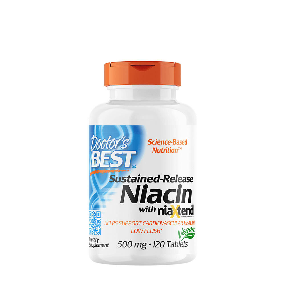 Niacine à libération prolongée avec niaXtend