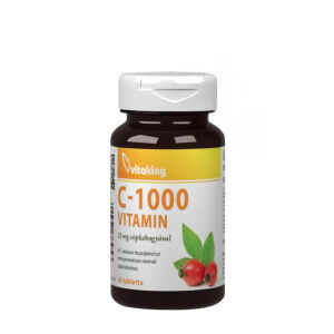 Vitaking C-1 000 mg avec 25 mg d'églantier (30 comprimés) - Viking Supplements