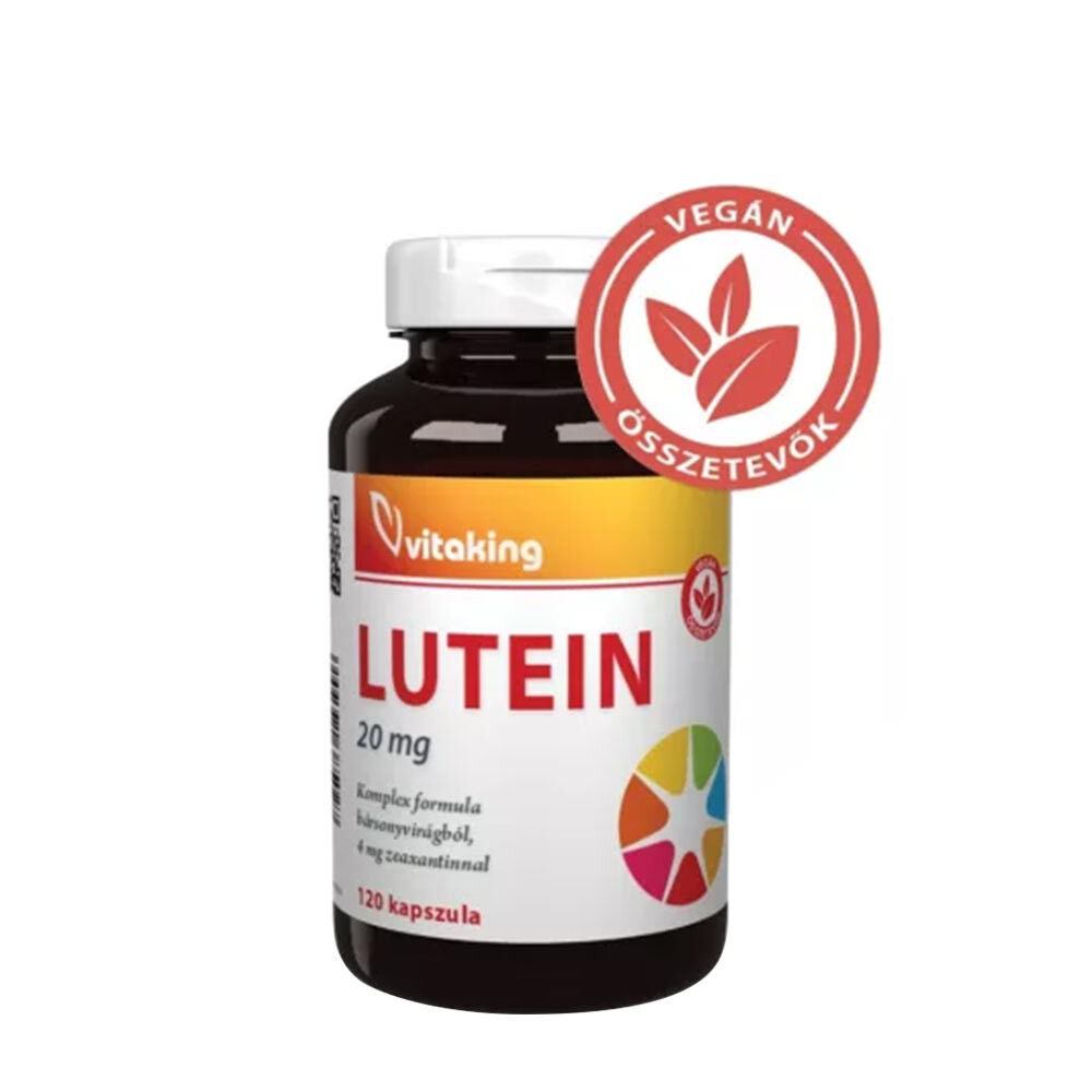 Vitaking - Lutein 20 mg + Zeaxantin 4 mg (120 kapsler)