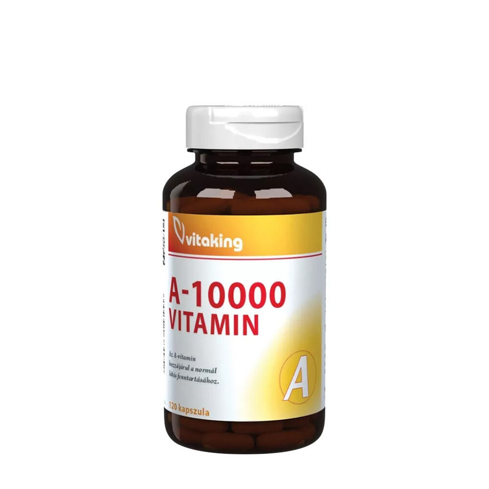 Vitaking Vitamine A 10 000 UI (120 gélules) - Viking Supplements