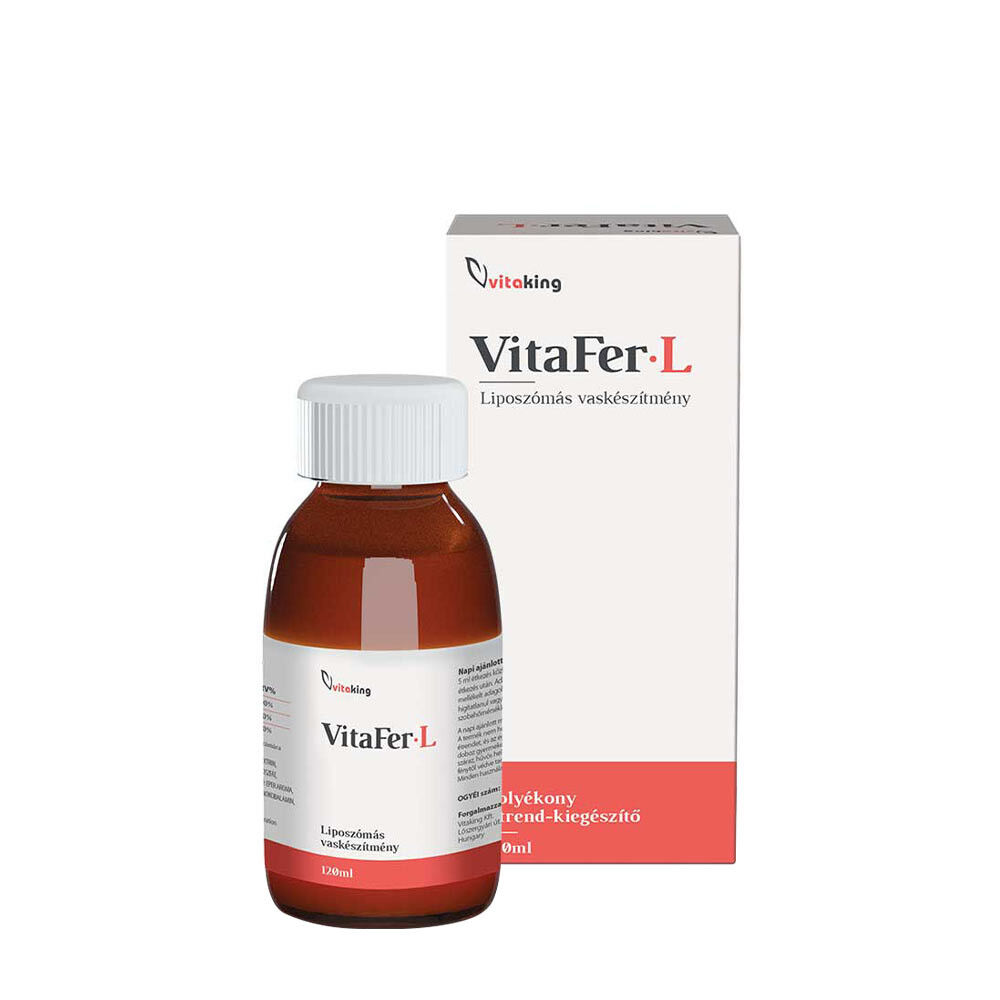 Sirop de fer Vitaking Vitafer (120 ml) - Viking Supplements