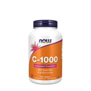 Vitamine C-1000 aux cynorrhodons et bioflavonoïdes - 250 comprimés - Viking Supplements