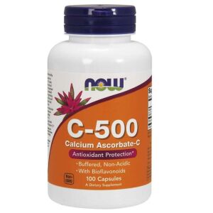 Vitamine C-500 - Ascorbate de calcium-C - 100 gélules - Viking Supplements