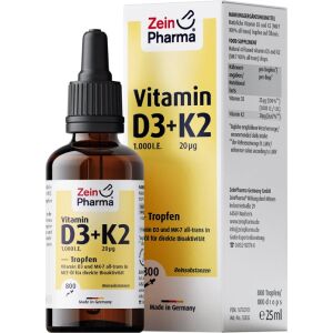 Vitamin D3 + K2 - 25 ml. - Viking Supplements