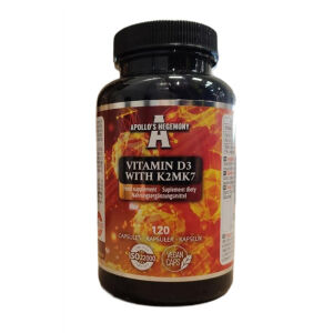 Vitamine D3 avec K2 MK7 - 120 gélules - Viking Supplements
