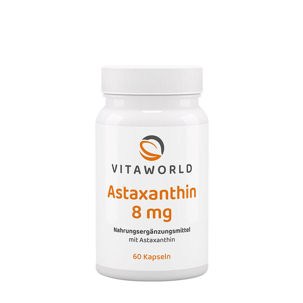 Vitaworld Astaxanthine 8 mg (60 gélules) - Viking Supplements