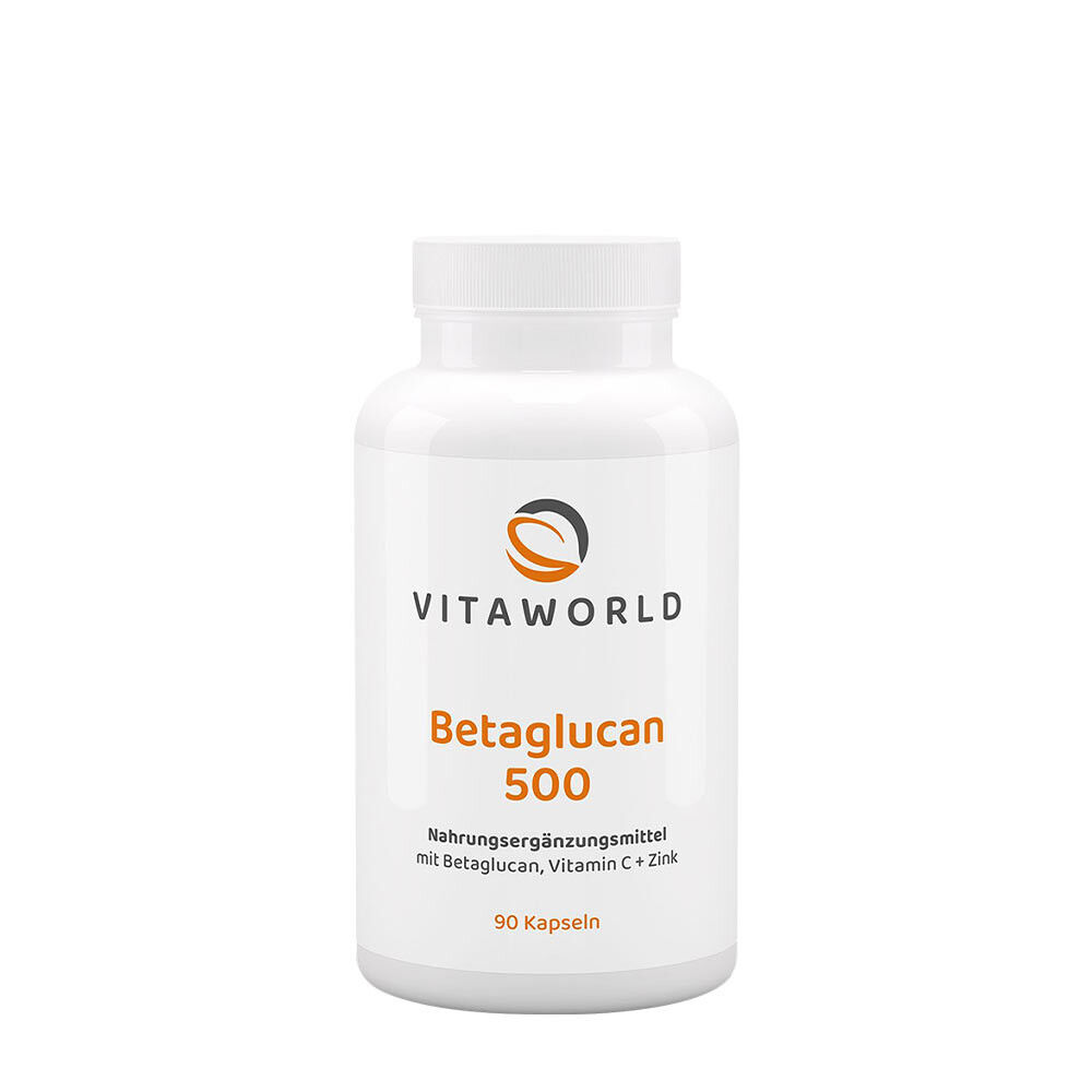 Vitaworld Betaglucan 500 90 kapsler
