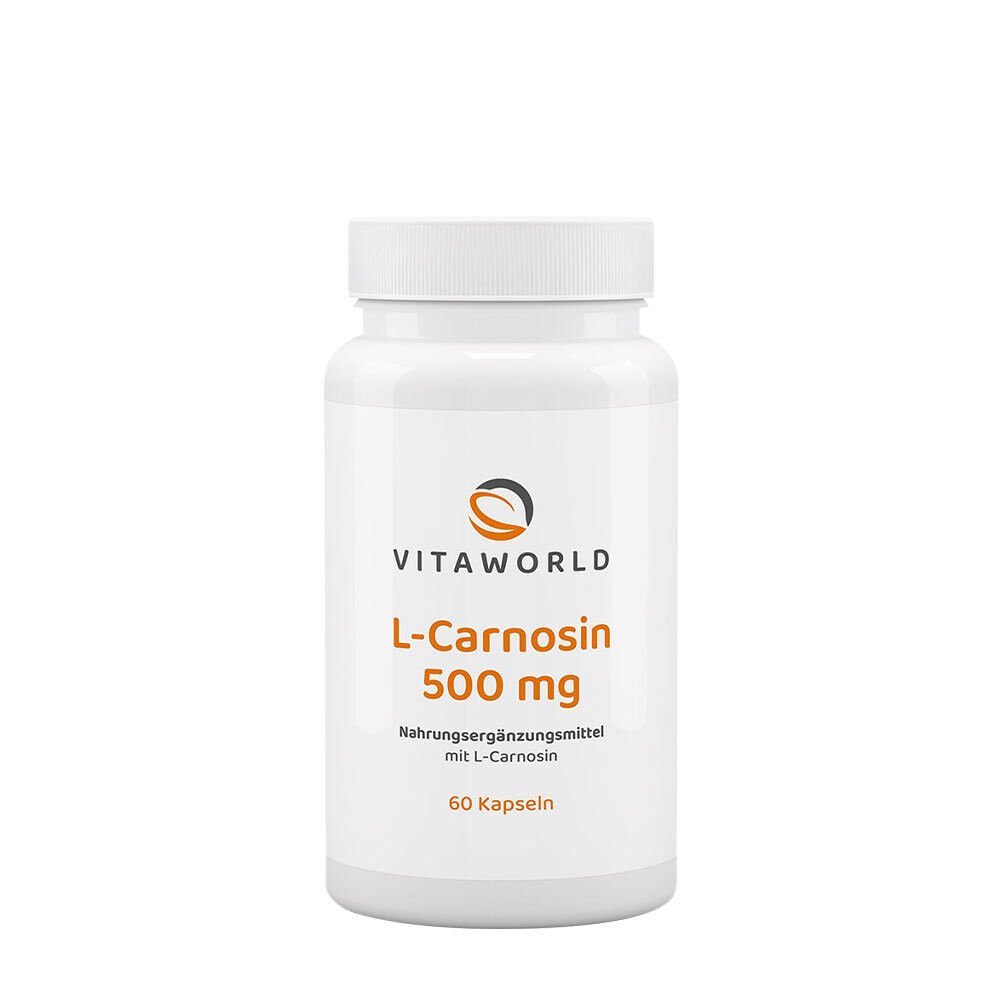 Vitaworld Carnosine 500 mg (60 gélules) - Viking Supplements