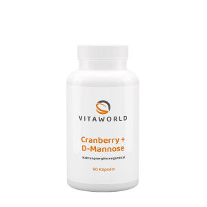 Vitaworld Cranberry + D-Mannose (90 gélules) - Viking Supplements