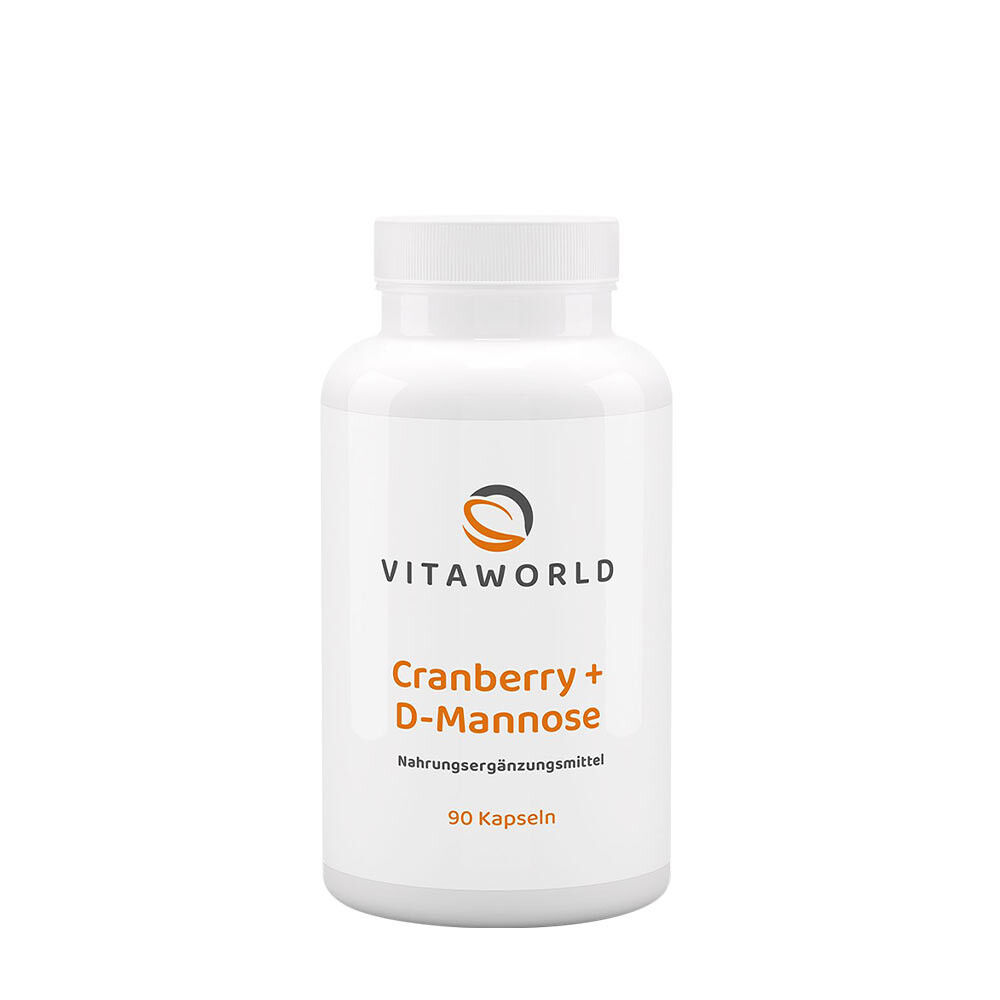 Vitaworld Cranberry + D-Mannose (90 gélules) - Viking Supplements