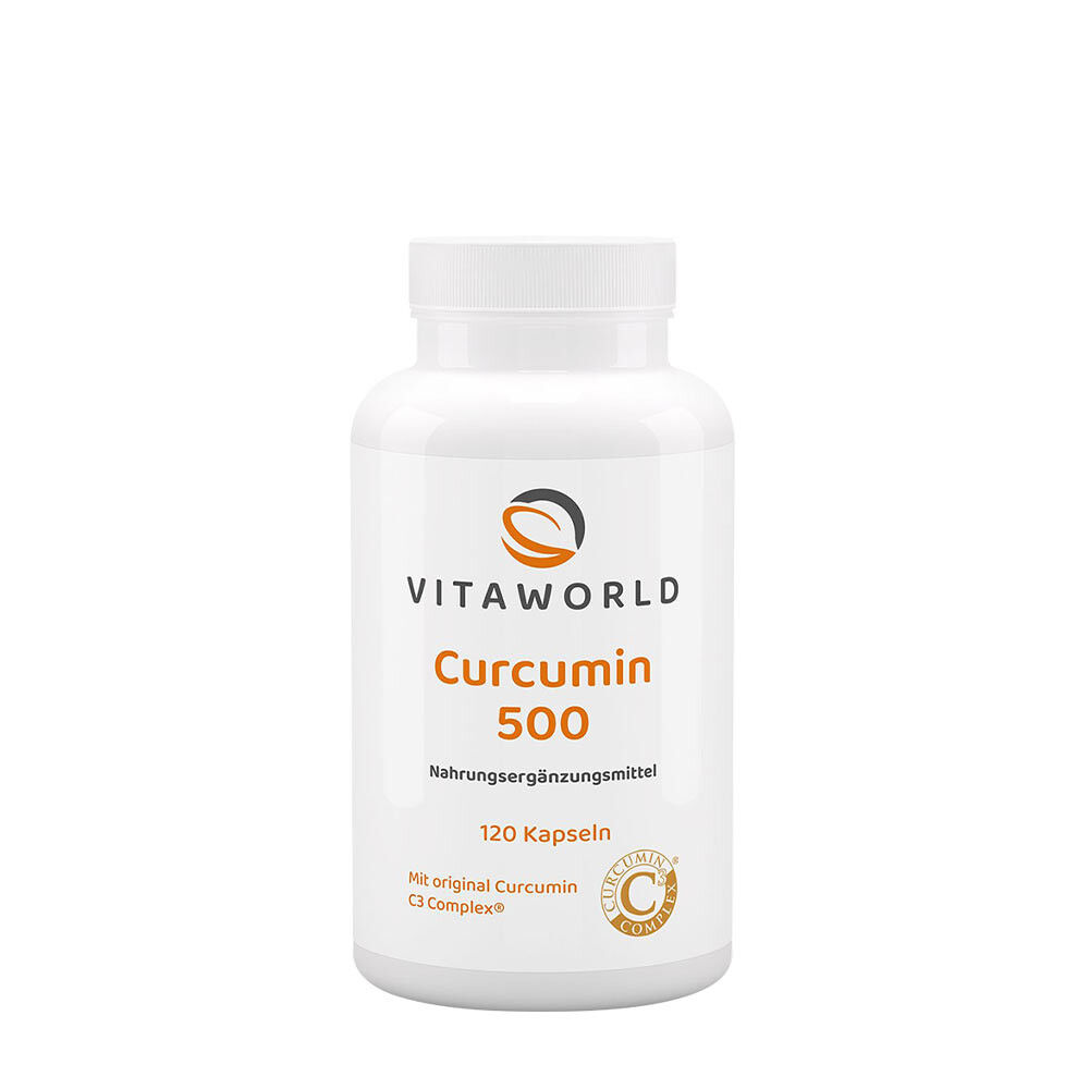 Vitaworld Curcumin 500 (120 gélules) - Viking Supplements