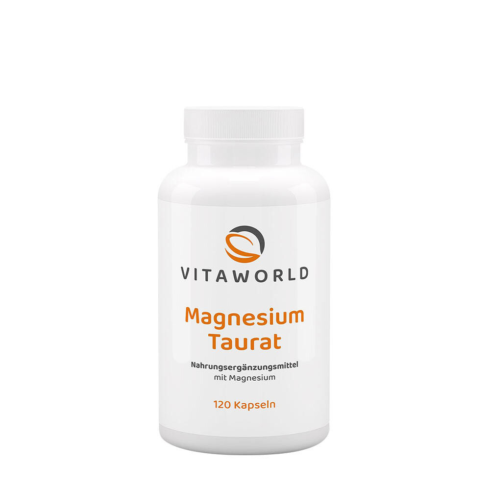 Vitaworld Magnesium Taurate (120 Capsules) - Viking Supplements