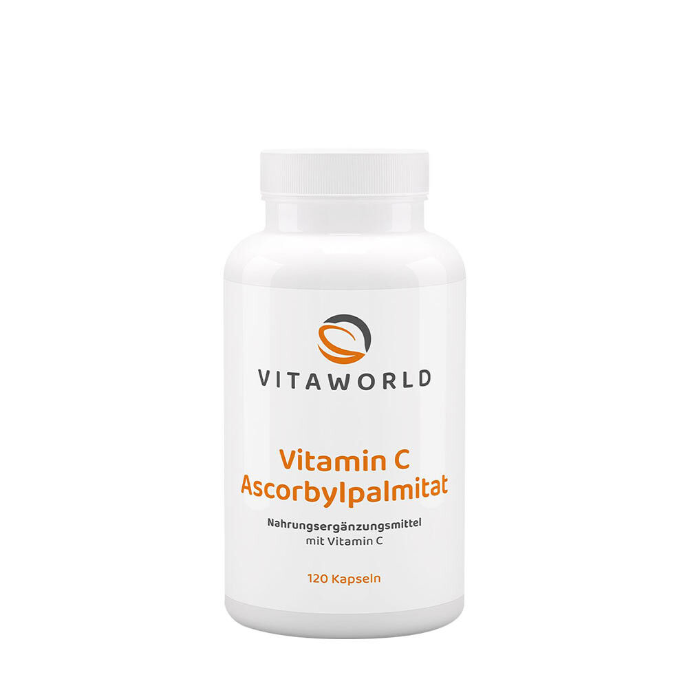 Vitaworld C-vitamin (ascorbylpalmitat) (120 kapsler)