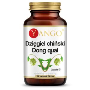 YANGO Angelica sinensis - Dong Quai (100 gélules) - Viking Supplements