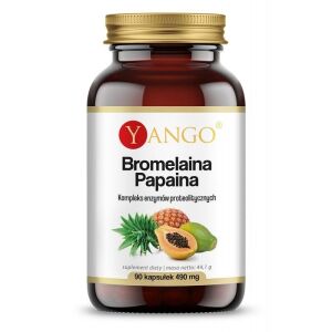 YANGO Bromélaïne + Papaïne (90 gélules) - Viking Supplements