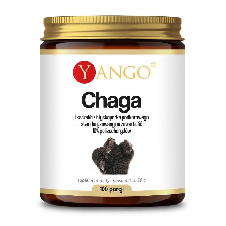 Extrait de chaga YANGO - Polysaccharides 10% (50 g) - Viking Supplements