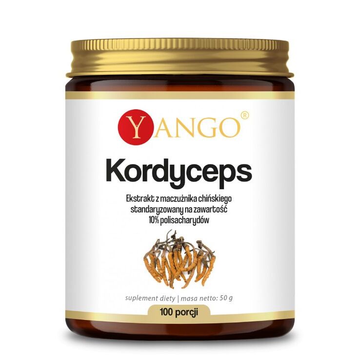 Yango - Cordyceps-ekstrakt med 10% polysakkarider 50 g