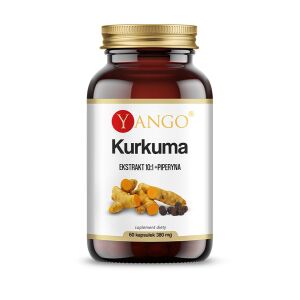 YANGO Curcuma - extract with piperine (60 caps) - Viking Supplements