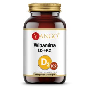YANGO D3 + K2 (90 gélules) - Viking Supplements