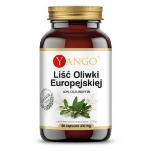 YANGO European Olive Leaf - 40% oleuropein (60 caps) - Viking Supplements