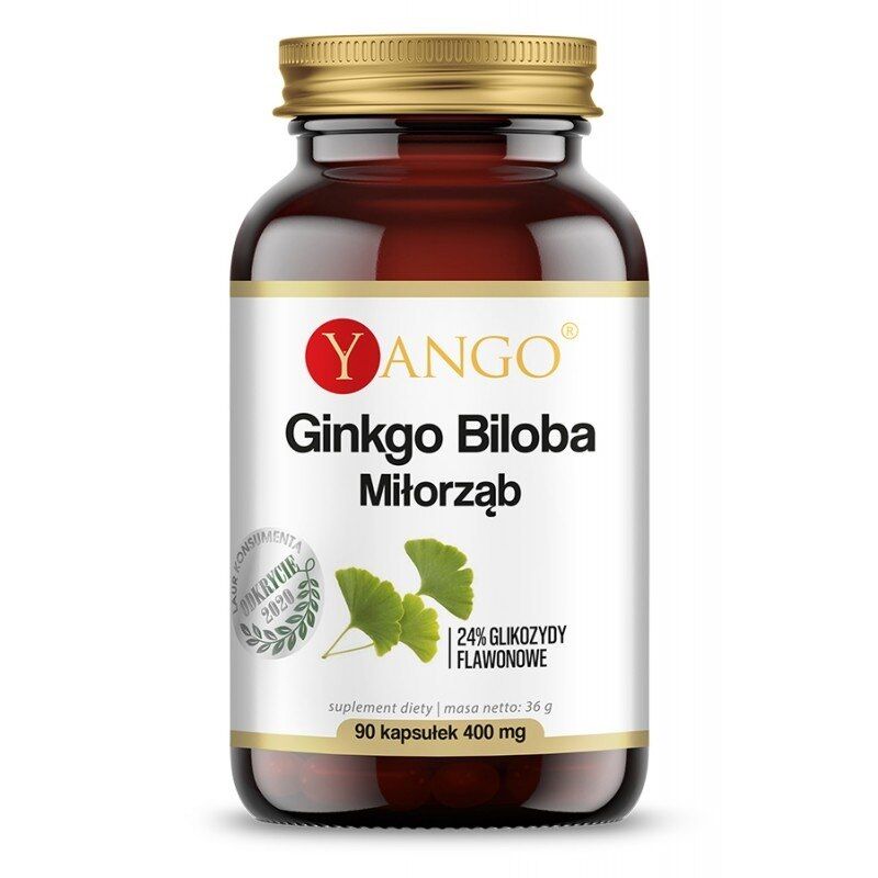 YANGO Ginkgo biloba (90 gélules) - Viking Supplements