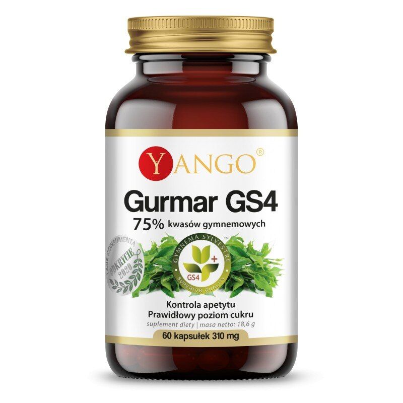YANGO Gurmar GS4 - 75% acide gymnémique (60 gélules) - Viking Supplements
