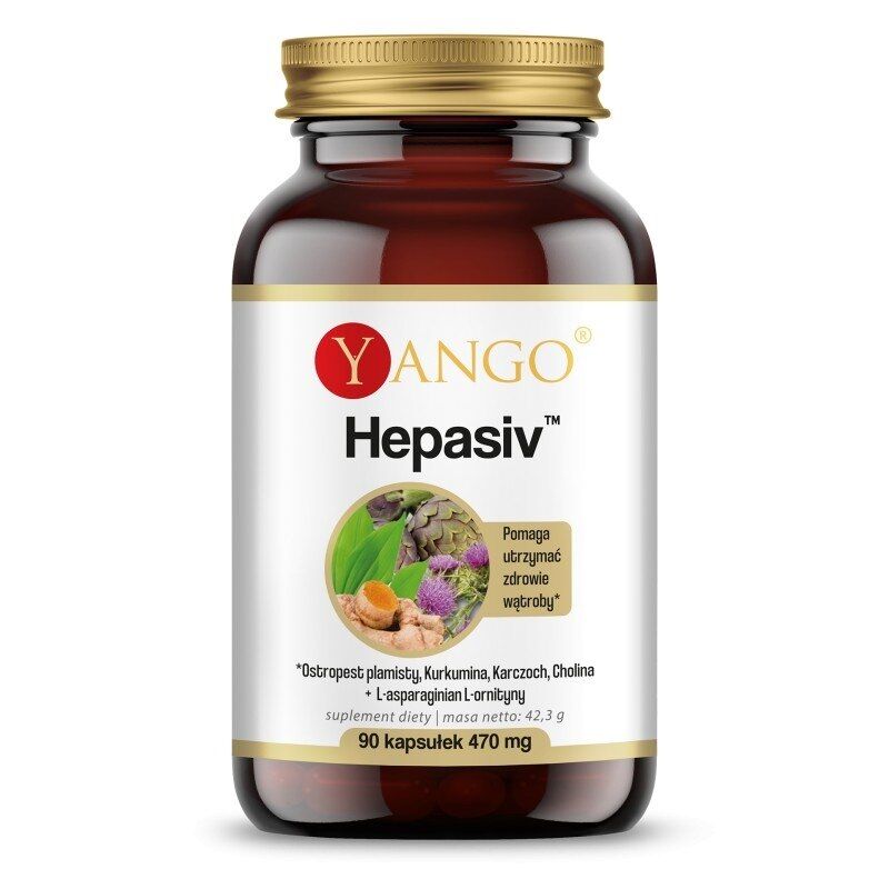 YANGO Hepasiv (90 gélules) - Viking Supplements