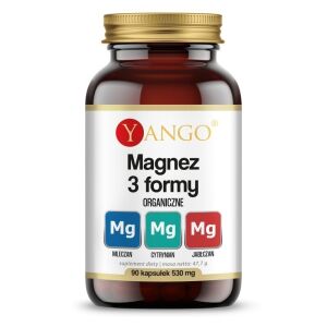 YANGO Magnésium sous 3 formes (90 gélules) - Viking Supplements