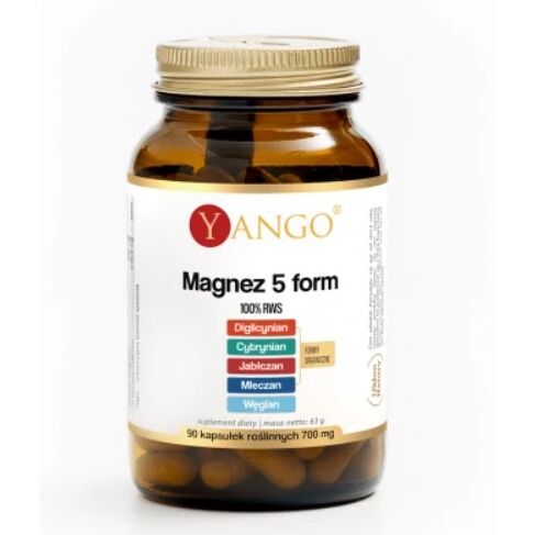 YANGO Magnésium 5 Form (90 gélules) - Viking Supplements