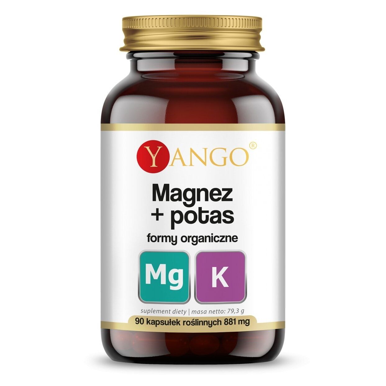 YANGO Magnésium + Potassium (90 gélules) - Viking Supplements
