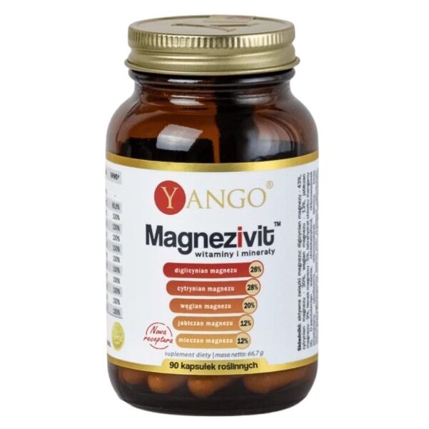 YANGO Magnezivit - magnésium et minéraux (90 gélules) - Viking Supplements