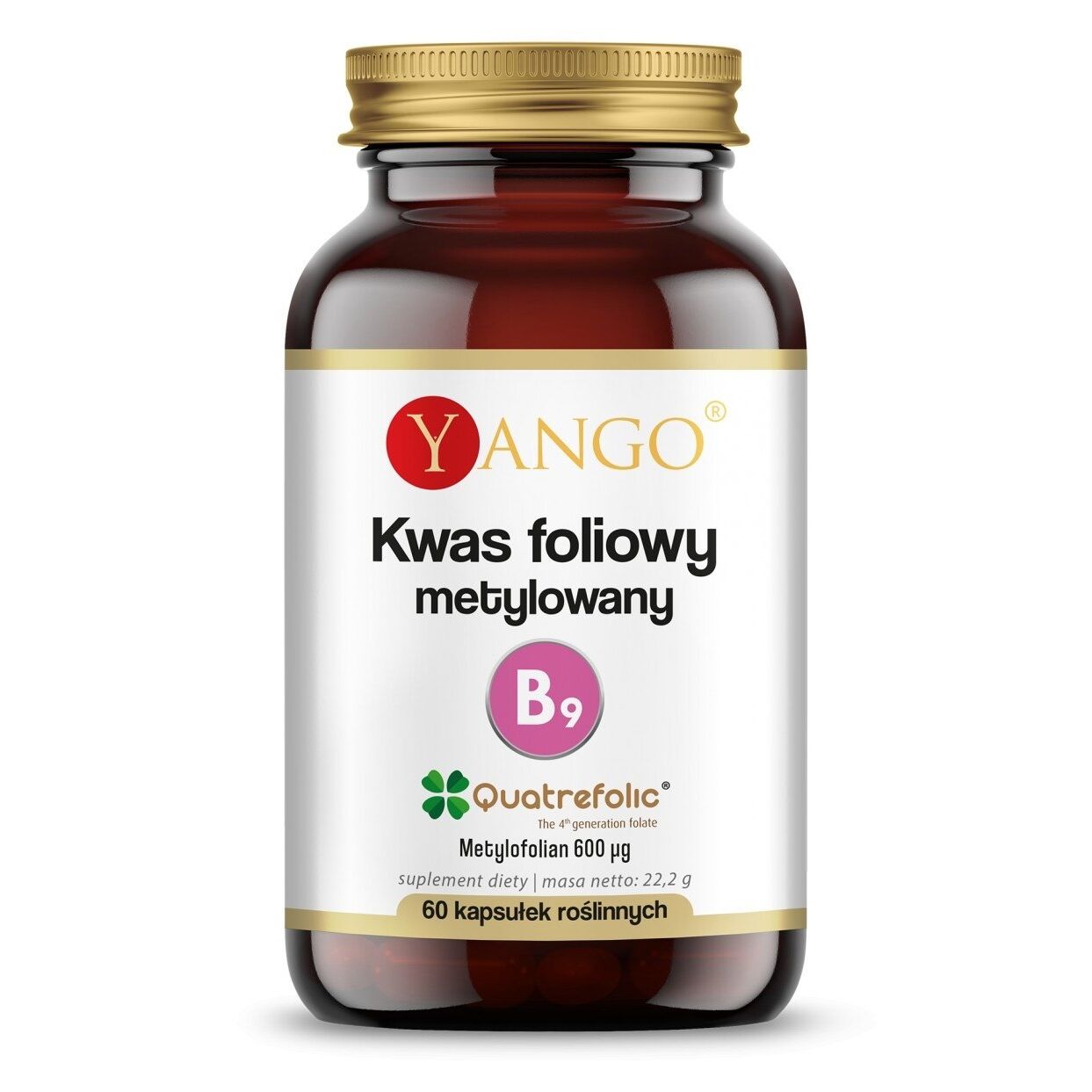 YANGO Methylated folic acid (60 caps) - Viking Supplements