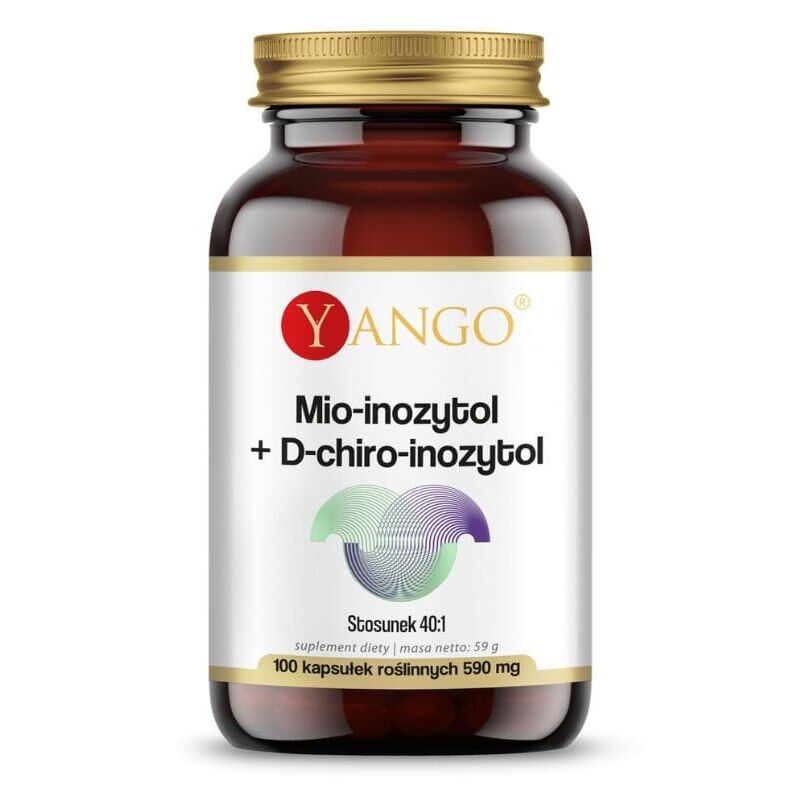 YANGO Myo-inositol + D-chiro-inositol (100 gélules) - Viking Supplements