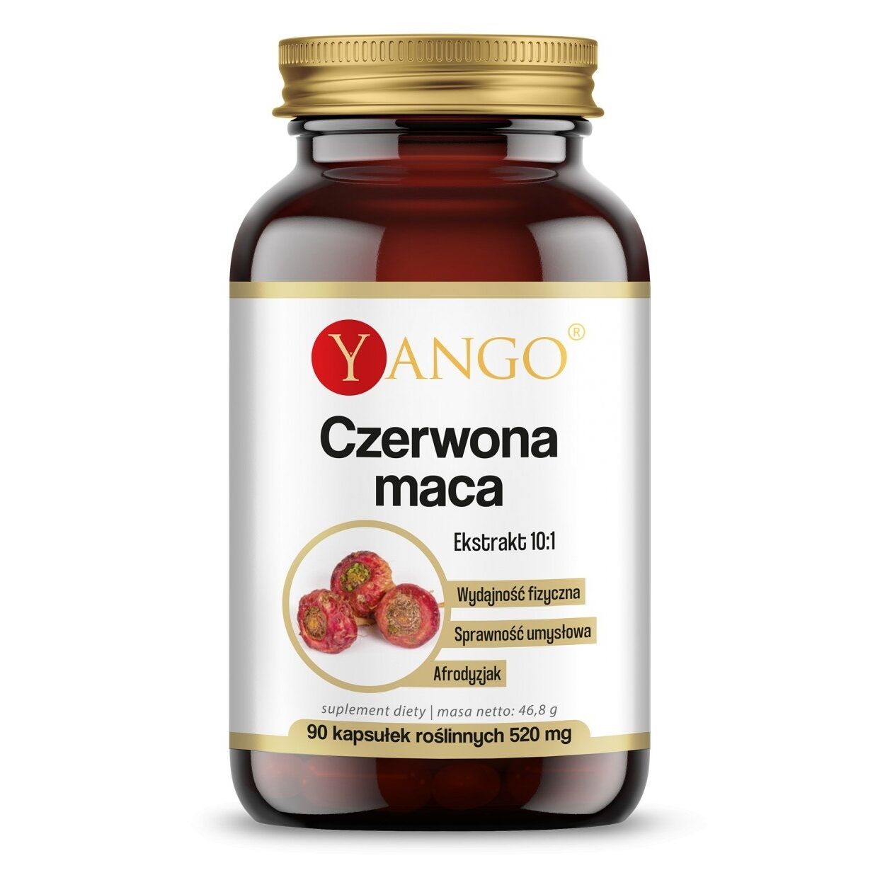 YANGO Maca rouge (90 gélules) - Viking Supplements