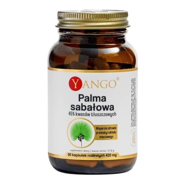 YANGO Saw palmetto 45% fatty acids (90 caps.) - Nuvalia